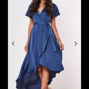 Navy blue misguided dress